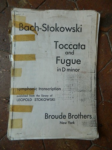 Bach stokowski toccata - e, fuga