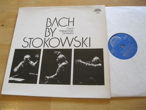 Bach stokowski czech - lp,