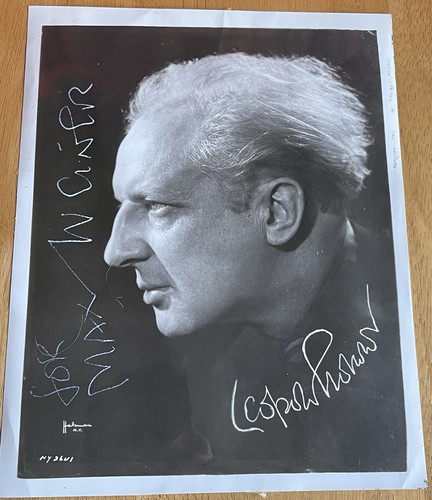 Foto autografo direttore