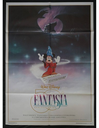 Manifesto fantasia walt disney - walt,